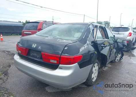 2005 Honda Accord 2.4 Lx from USA, damaged, VIN 1HGCM564X5A162147